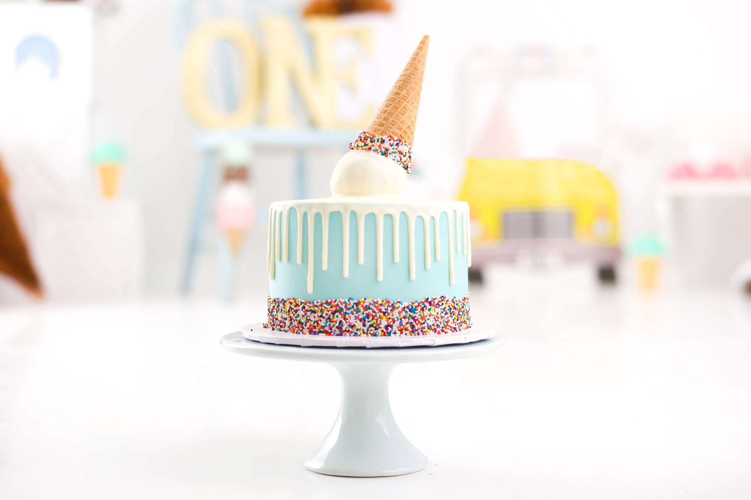 Cake from a cake smash set
